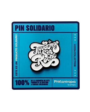 Pin philantropia ayudemos sin roche